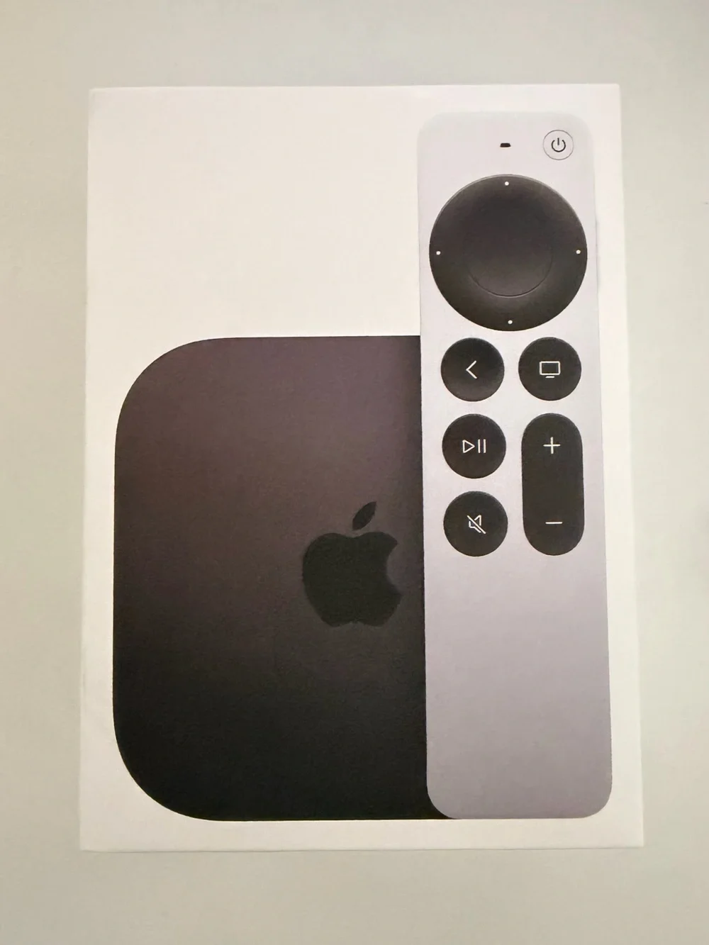 Apple TV 4K 3rd gen with Siri Remote - Black and Silver 128gb